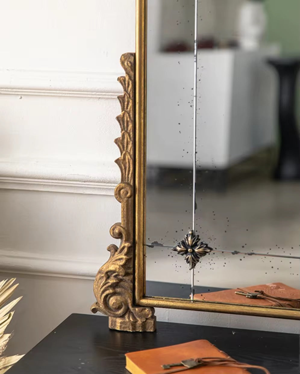 Antique Tall Mirror