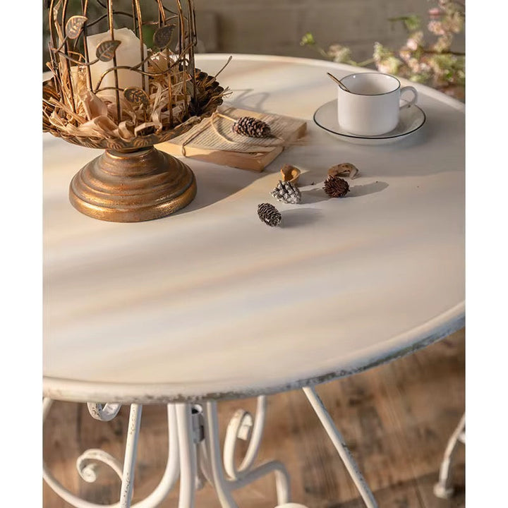 Wrought Iron Garden Table
