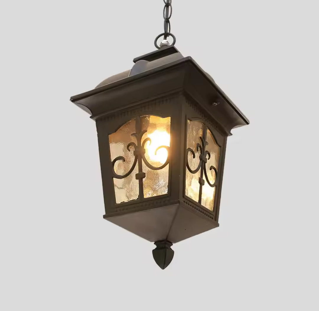 Traditional Outdoor Hanging Lantern
