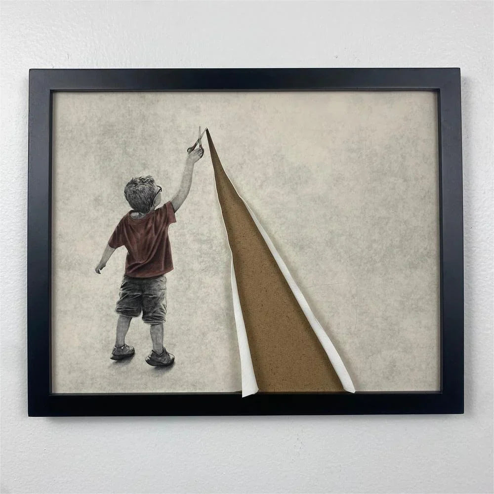 modern framed wall decor artwork for home or office