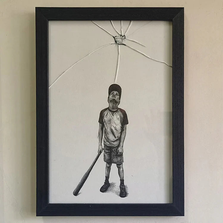 modern framed wall decor artwork for home or office