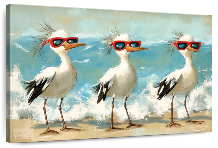 BeachChic - Modern Canvas Wall Art