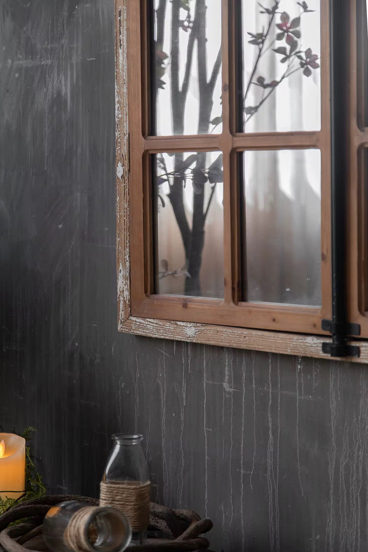 Rustic Arch Mirror