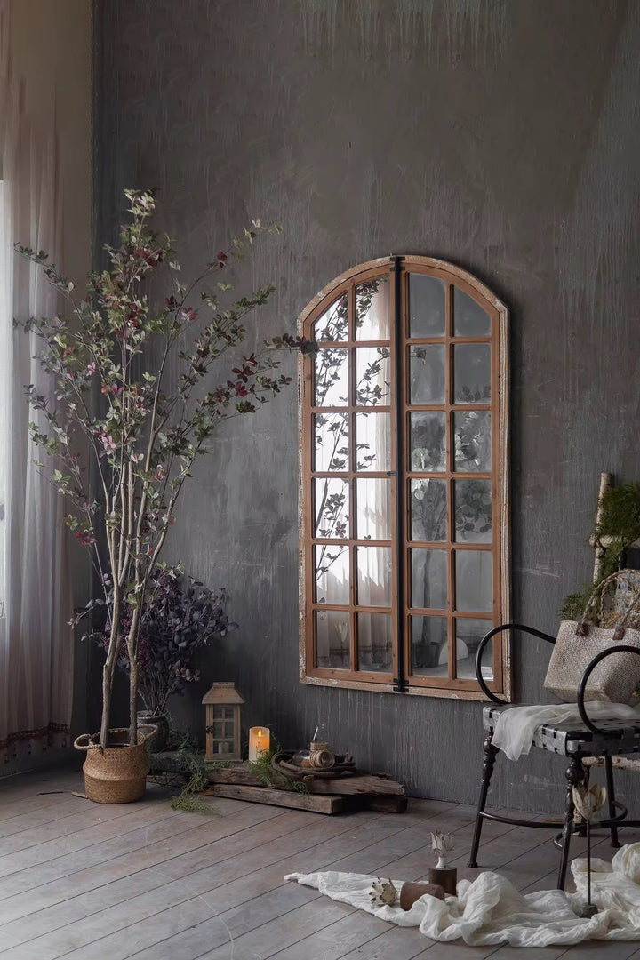 Rustic Arch Mirror