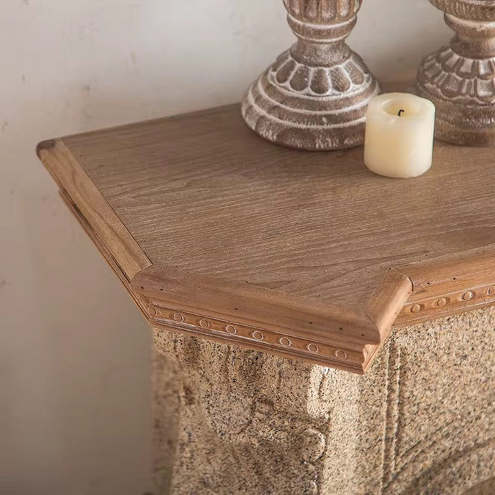 Vintage Fireplace Console