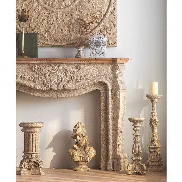 Vintage Fireplace Console