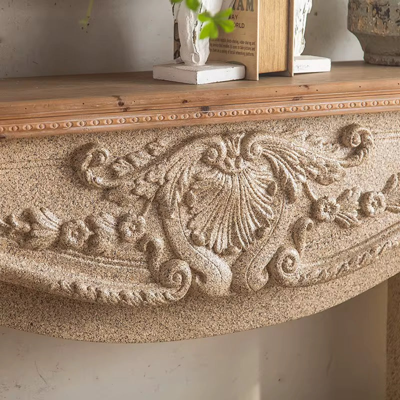Vintage Fireplace Console