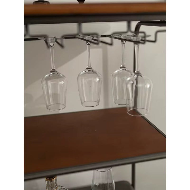 Modern Metal Bar Cabinet