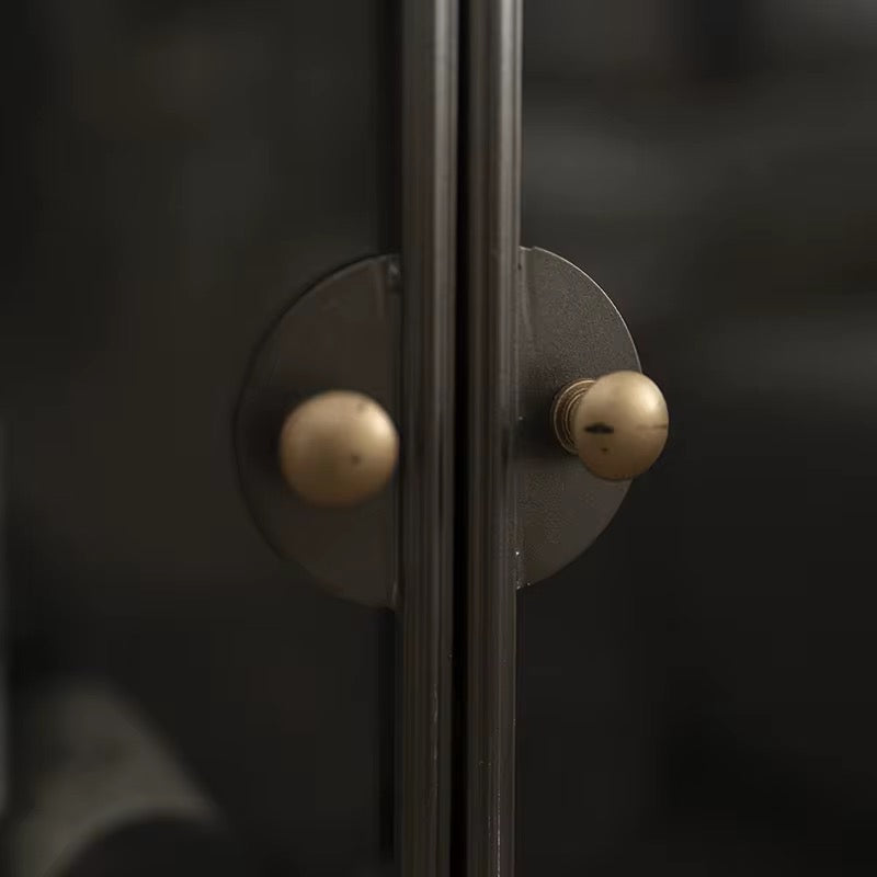 Modern Metal Bar Cabinet