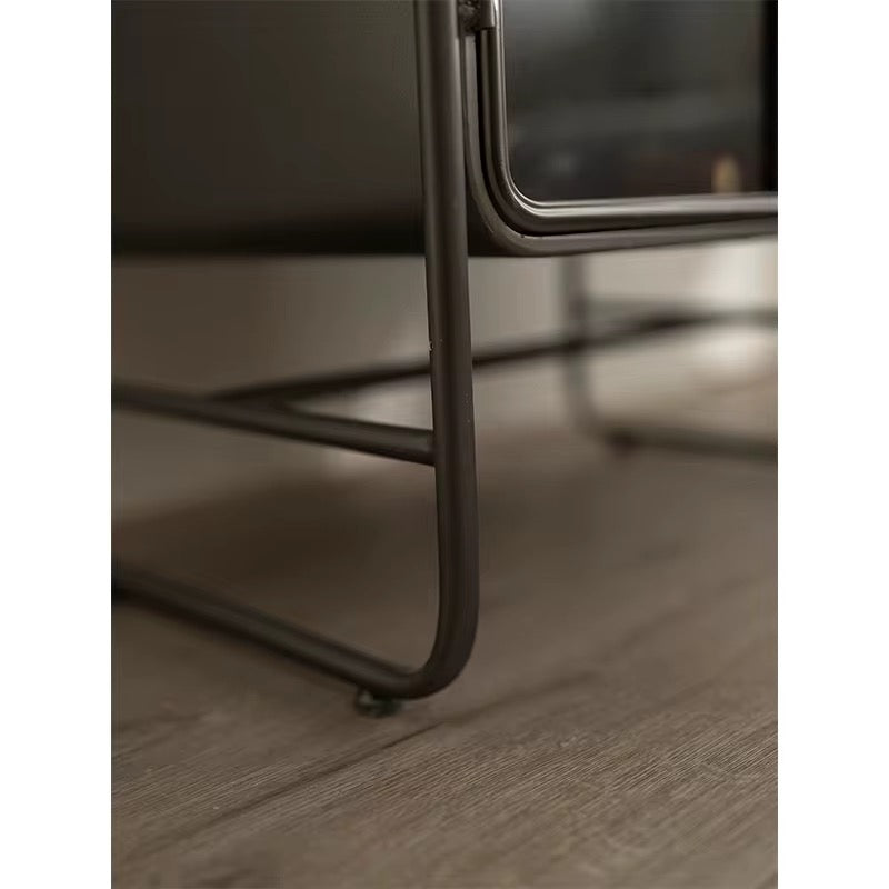 Modern Metal Bar Cabinet