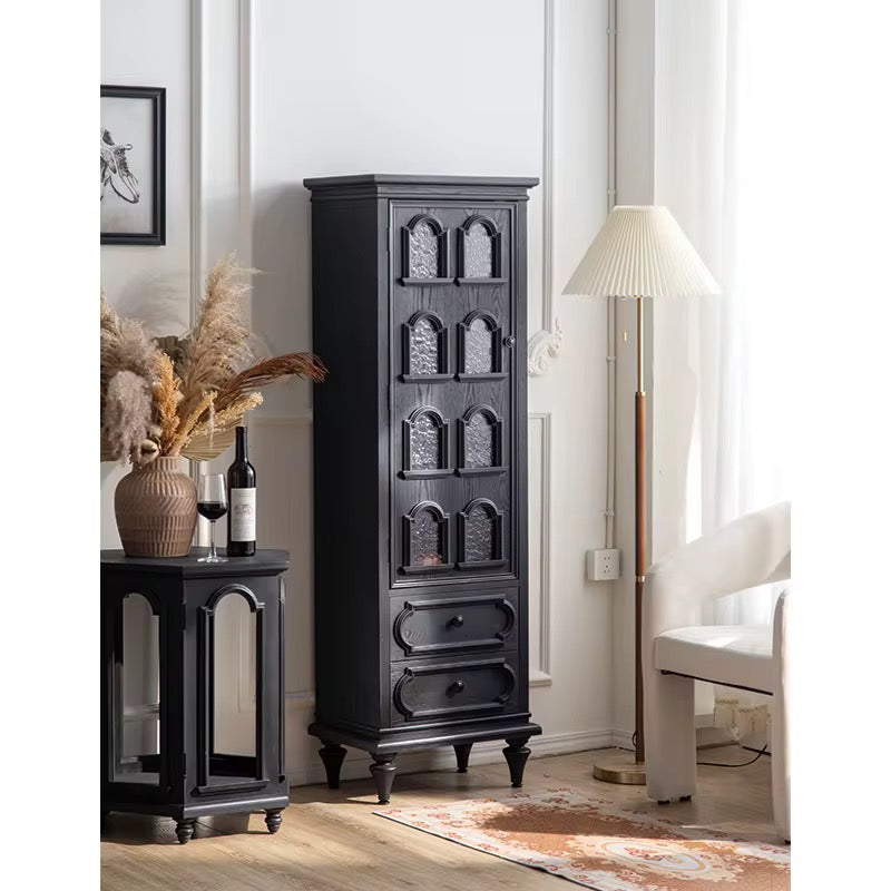 Black Gothic Display Cabinet