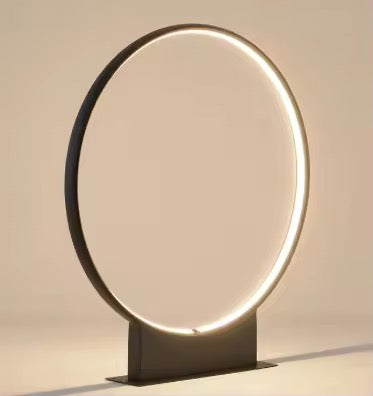 Modern Circular LED Bollard light for outdoor