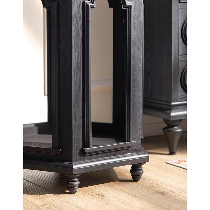 Black Gothic Accent Table