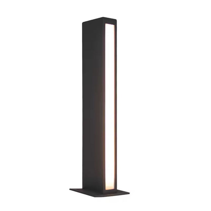 Modern Linear Outdoor Bollard Light