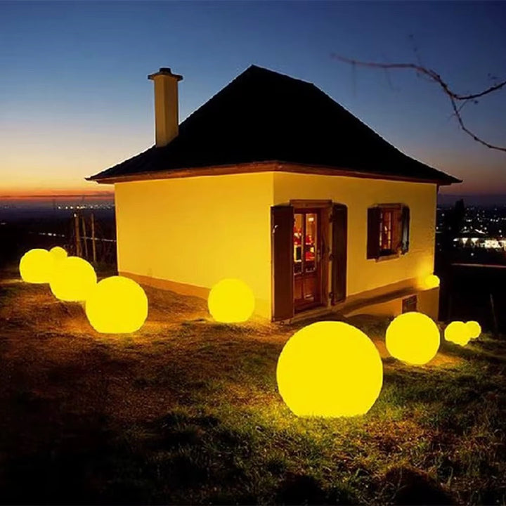 LED Rechargeable or Direct electricity Globe Lights for Patio Decor