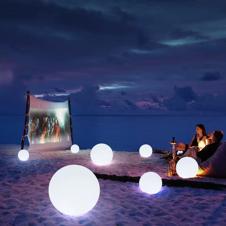 LED Rechargeable or Direct electricity Globe Lights for Patio Decor