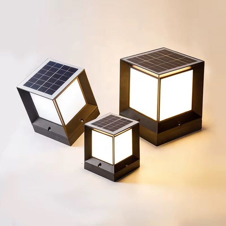 Modern Solar LED Cube Lights