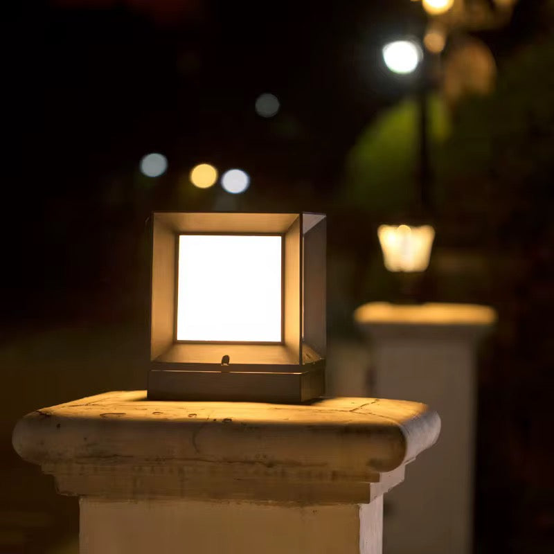 Modern Solar LED Cube Lights
