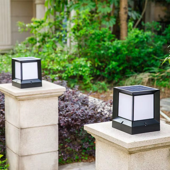 Modern Solar LED Cube Lights