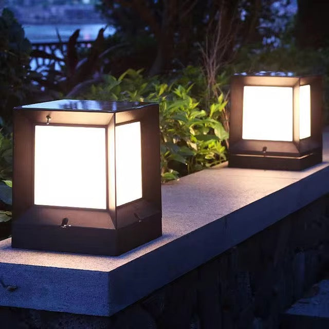 Modern Solar LED Cube Lights