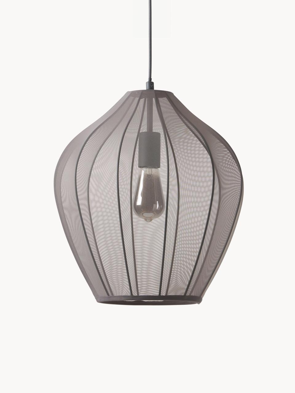 Modern Pendant Light with Mesh Shade Design