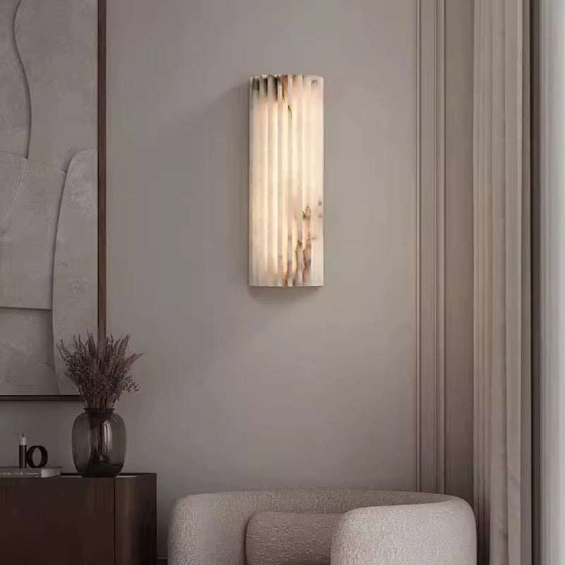 Alvia Alabaster Wall Light LED