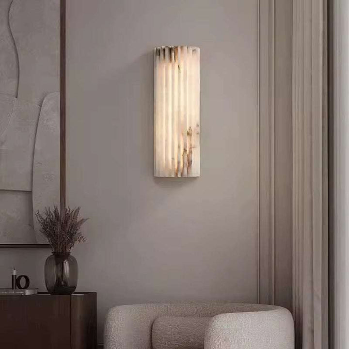 Alvia Alabaster Wall Light LED