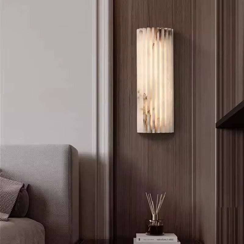 Alvia Alabaster Wall Light LED