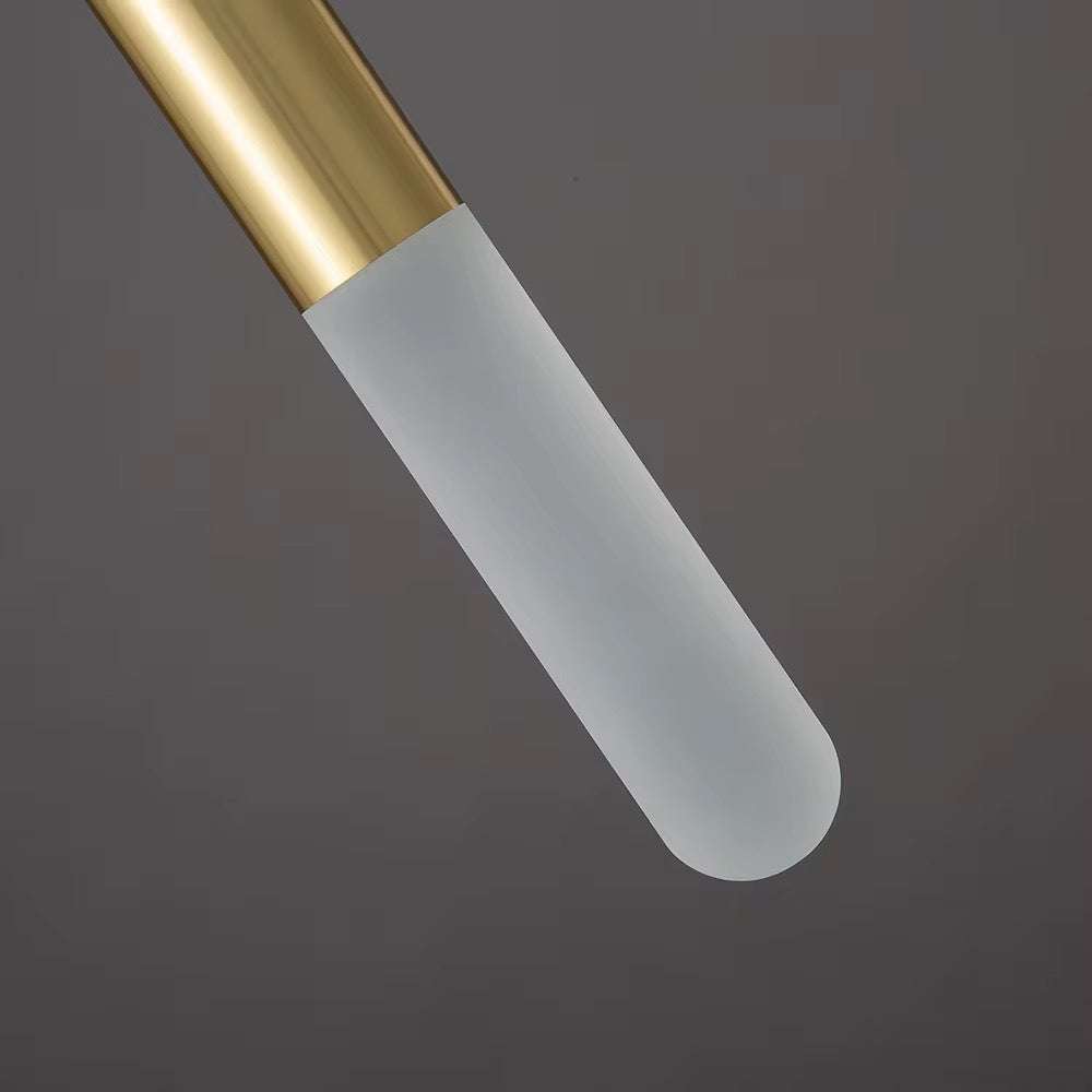 Minima list Tube Pendant  Brass