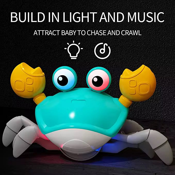 Interactive Crawling Crab Kids Accent Toy