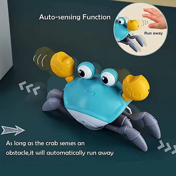 Interactive Crawling Crab Kids Accent Toy