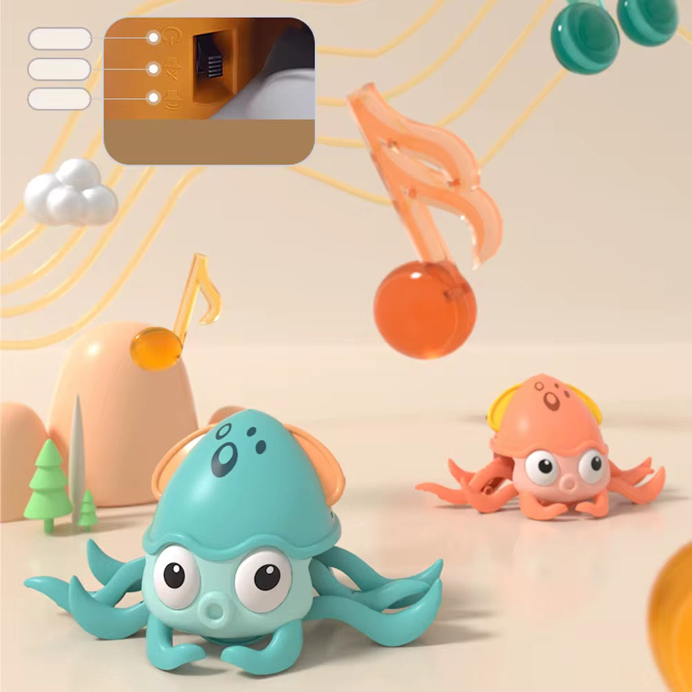 Interactive Induction Octopus Kids Accent Toy