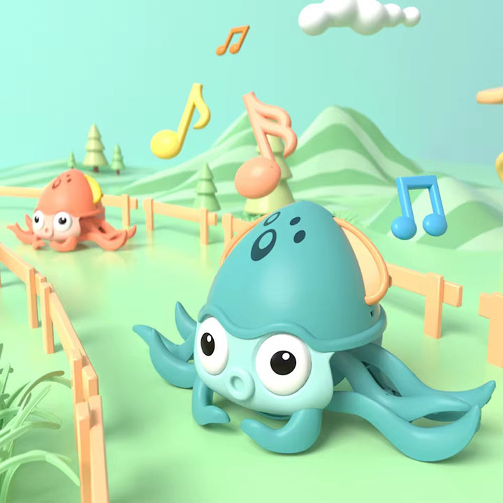 Interactive Induction Octopus Kids Accent Toy