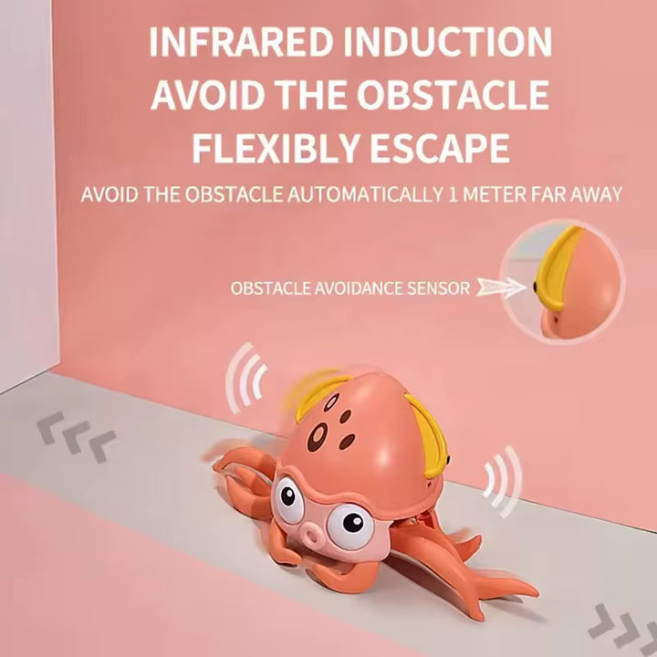 Interactive Induction Octopus Kids Accent Toy