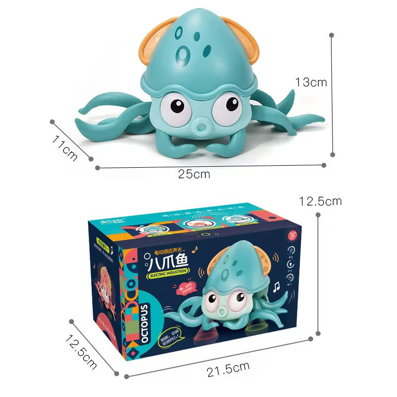 Interactive Induction Octopus Kids Accent Toy