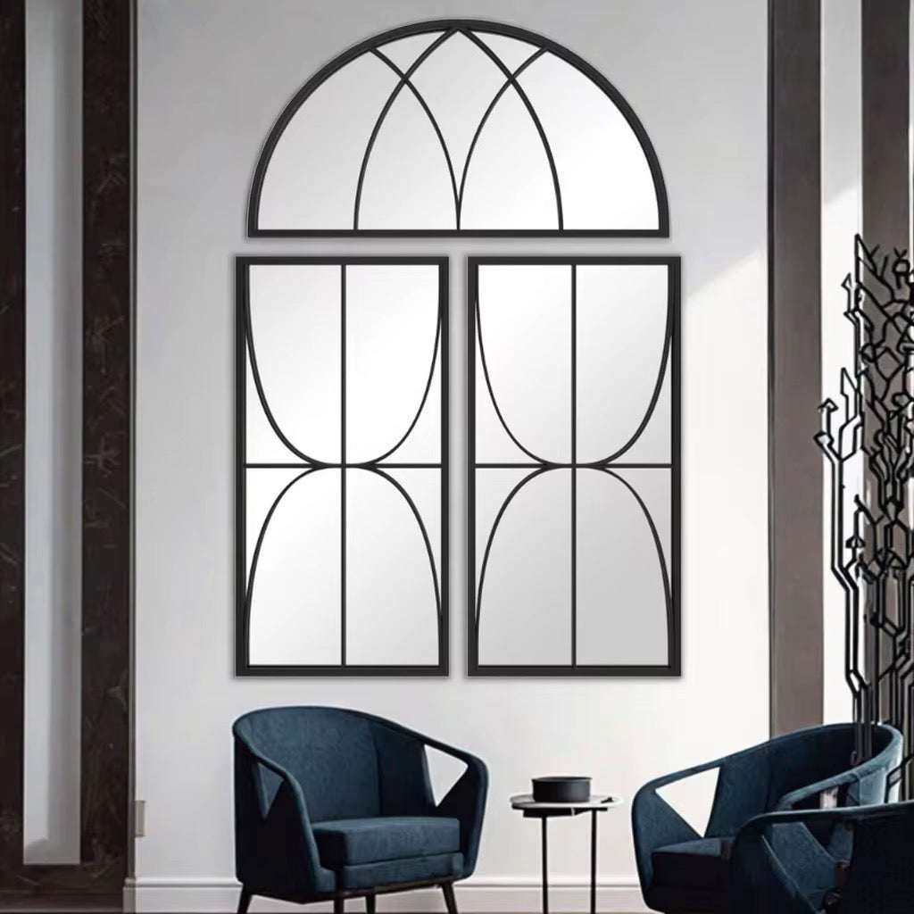 Archeline - Window Panel Wall Mirror Set