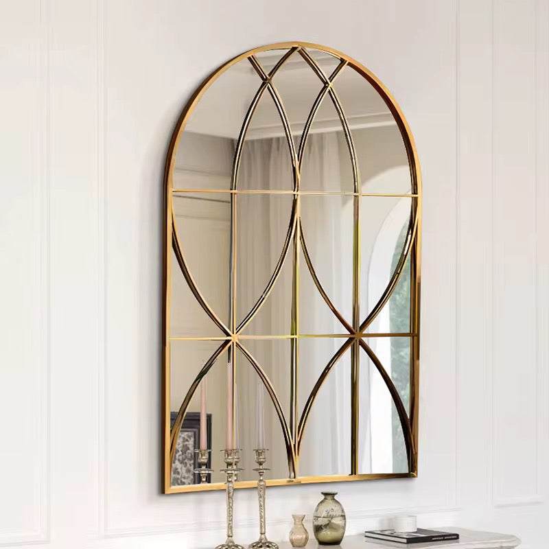 Aurelia Arch - Gold Arched Decorative Mirror