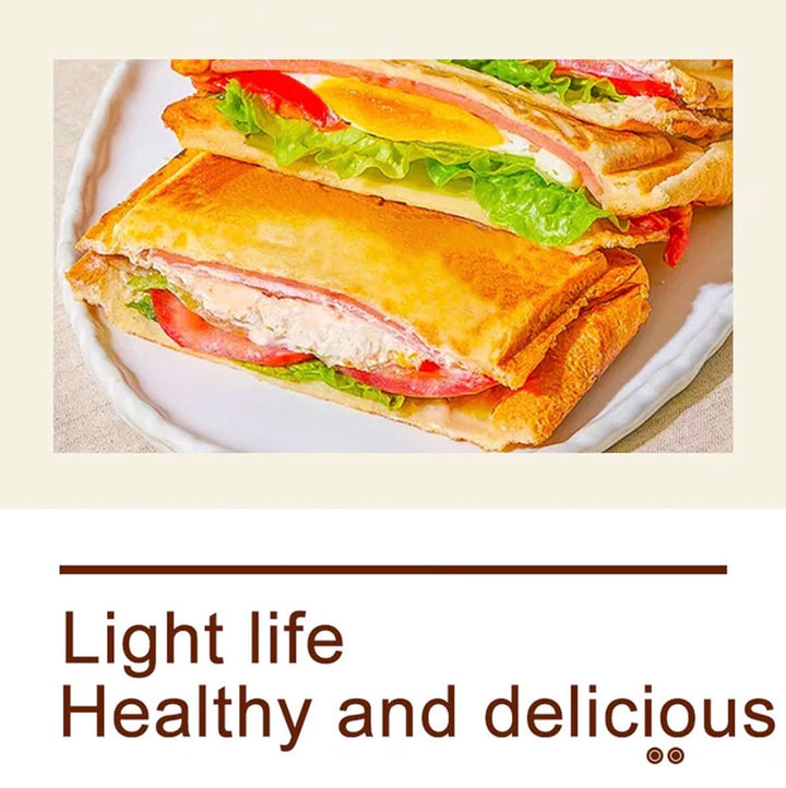 3-in-1 Compact Sandwich and Waffle Maker