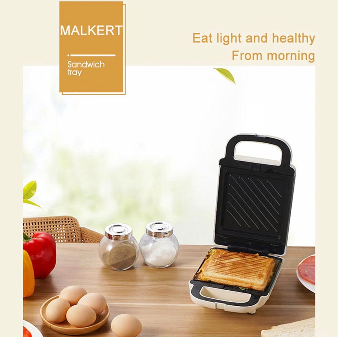 3-in-1 Compact Sandwich and Waffle Maker