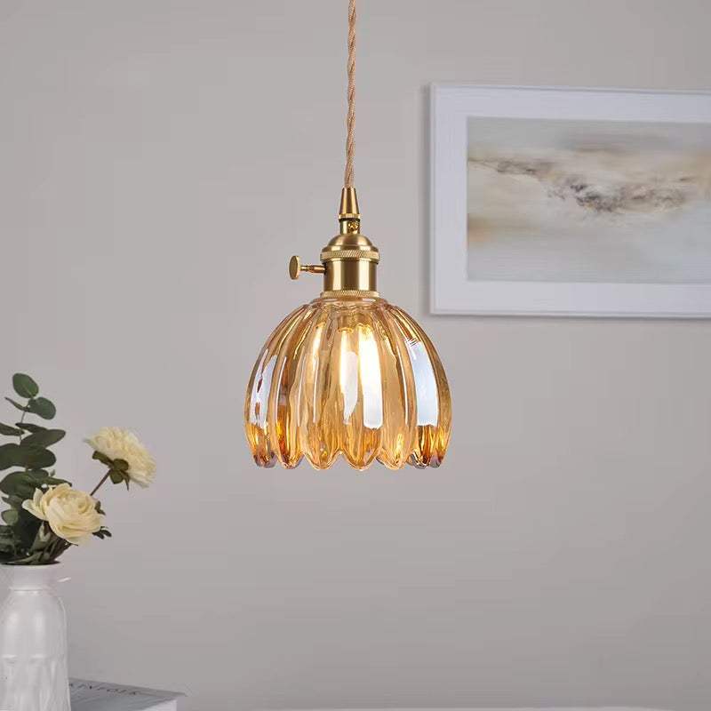 Antique-Style Glass Pendant