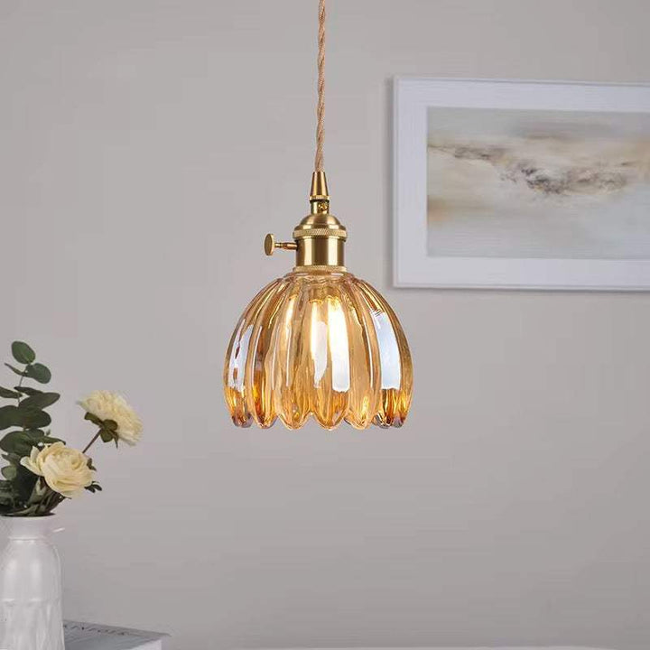 Antique-Style Glass Pendant