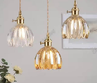 Antique-Style Glass Pendant