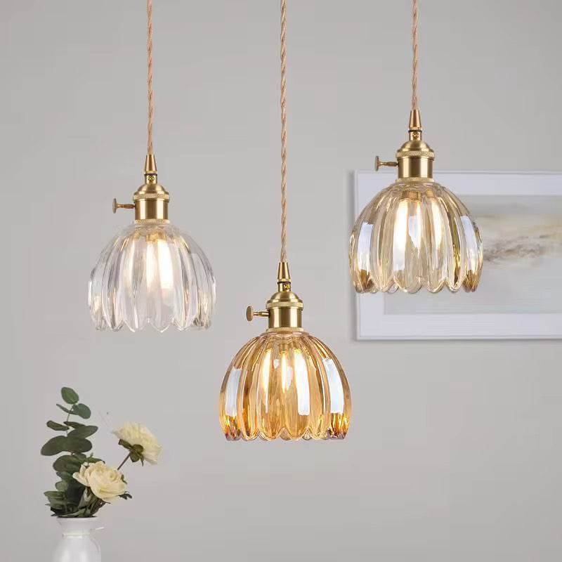 Antique-Style Glass Pendant