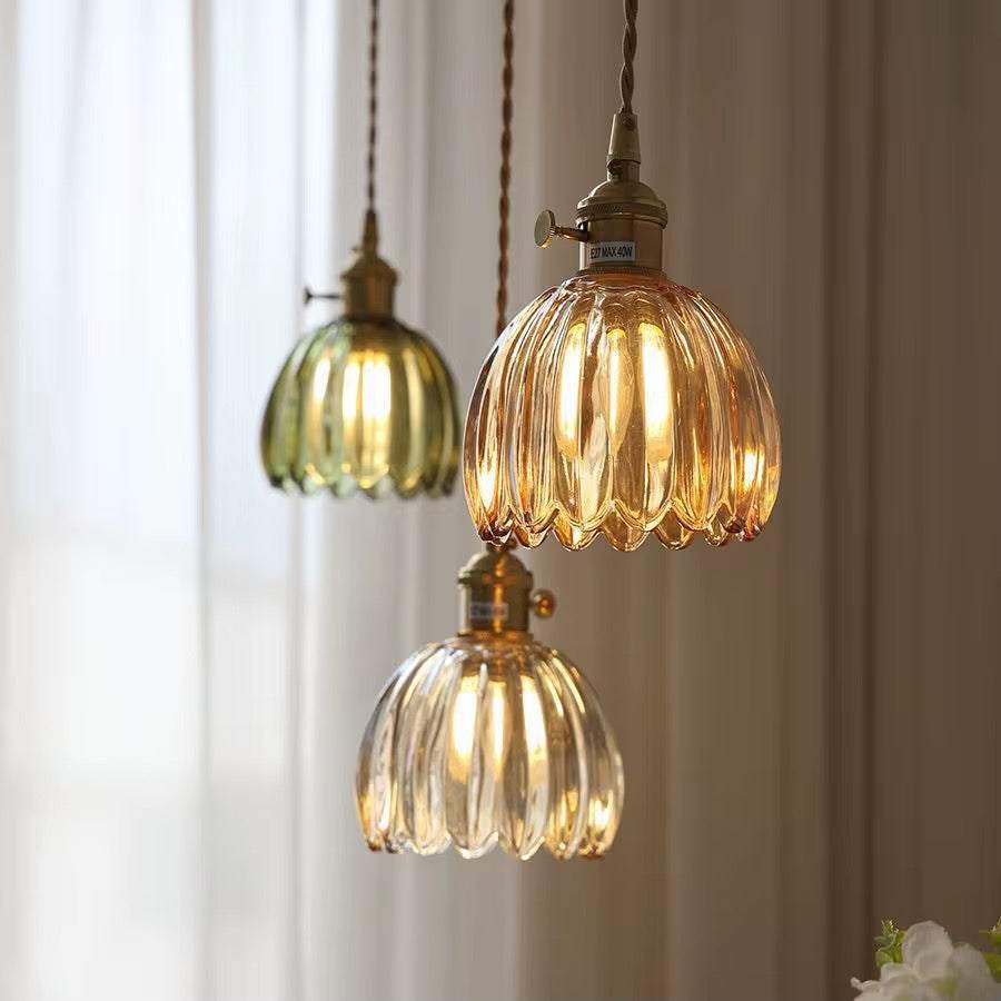 Antique-Style Glass Pendant