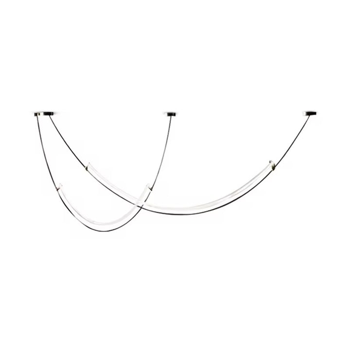 Minimalist Flexible LED Rope Pendant Light set of 2