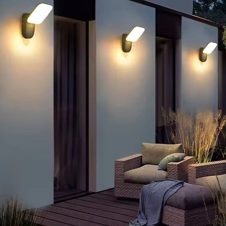Modern Square outdoor Wall Light