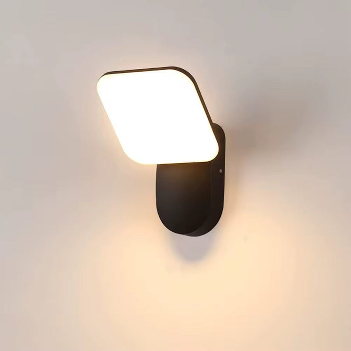 Modern Square outdoor Wall Light
