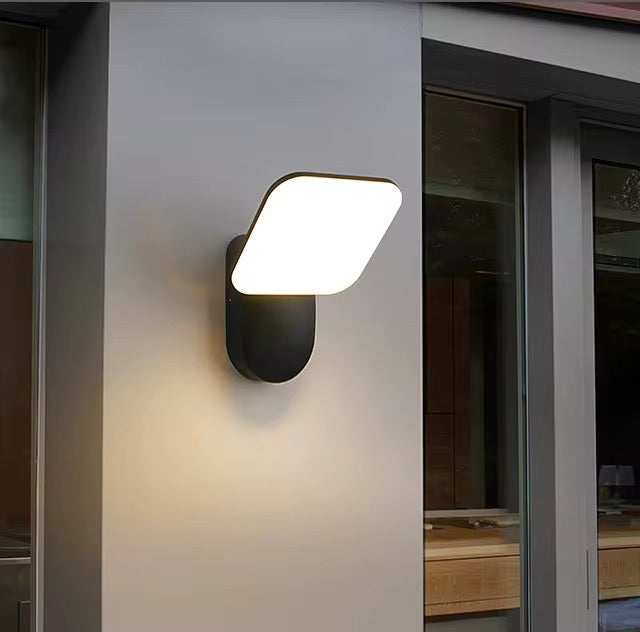 Modern Square outdoor Wall Light