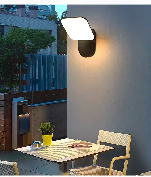 Modern Square outdoor Wall Light