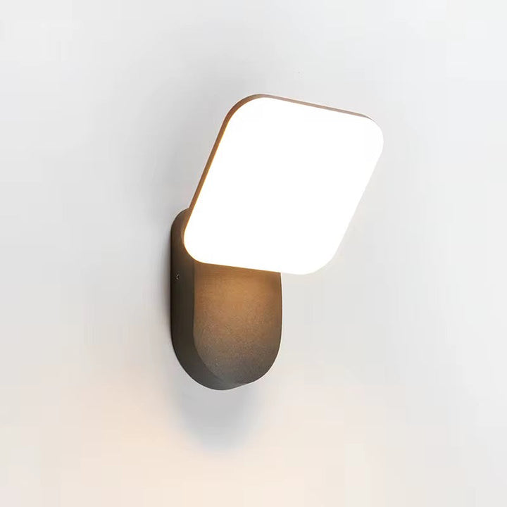 Modern Square outdoor Wall Light